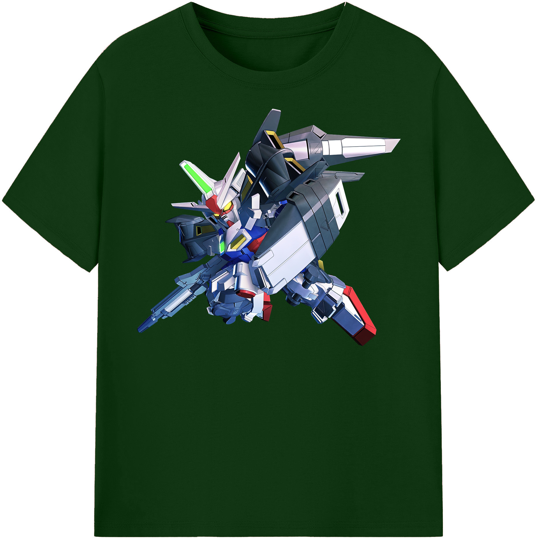 （画像用） 機動戦士ガンダム Mobile Suit Gundam 綿100％半袖Tシャツ（フロントプリント）
